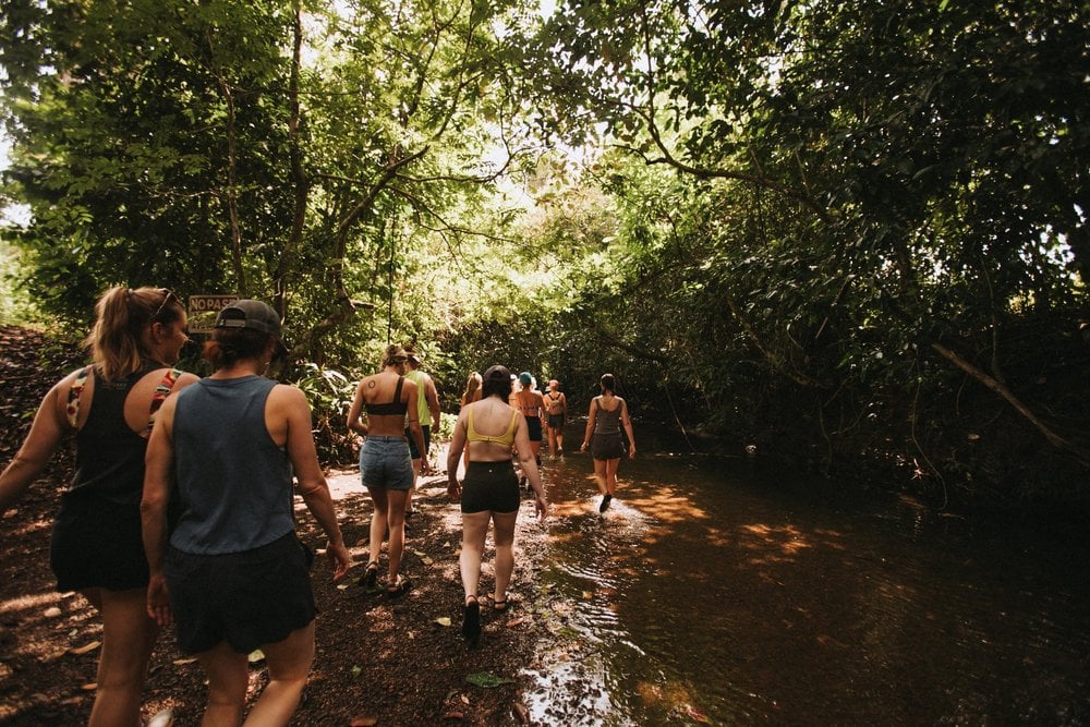 Panama women's retreat moment