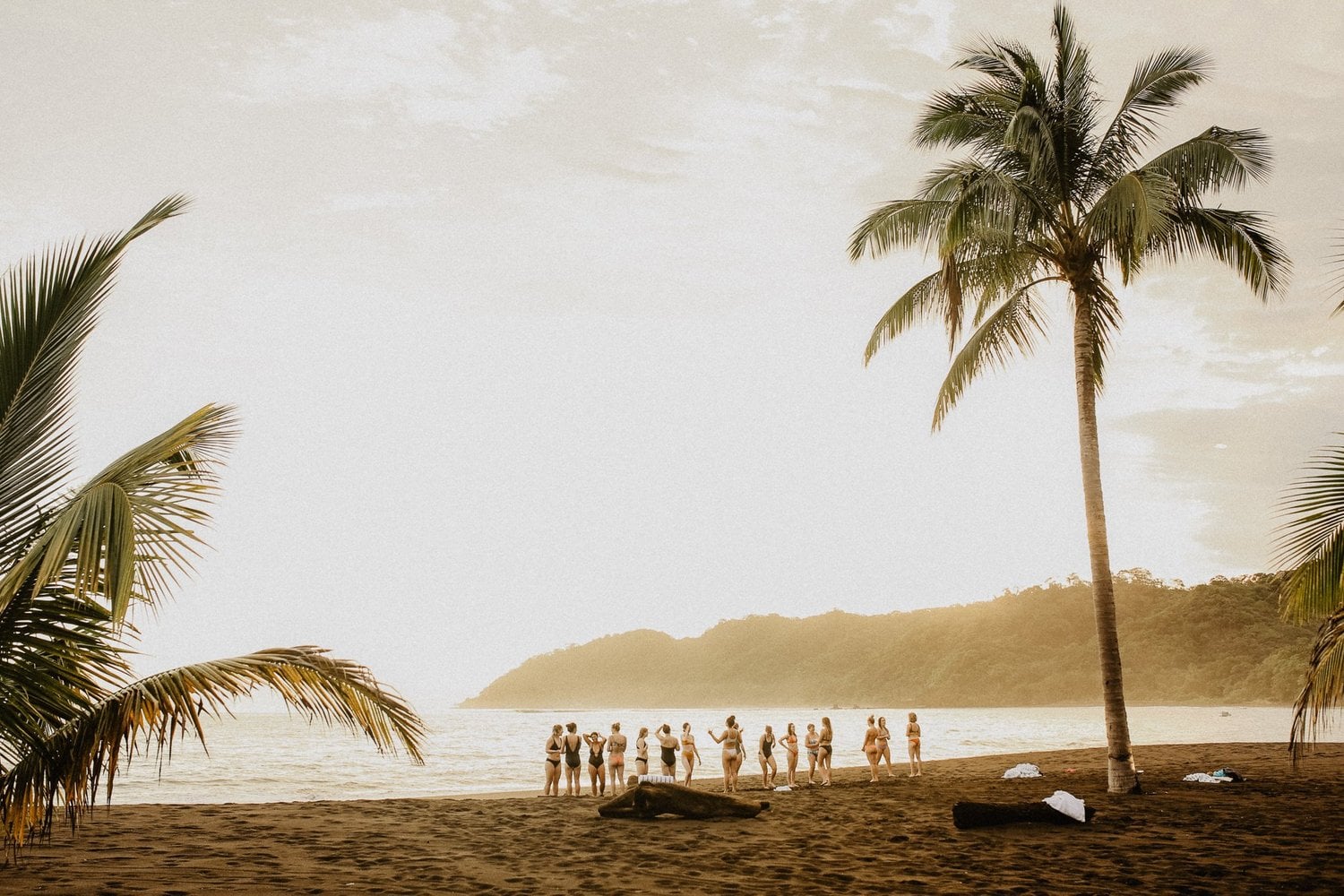 Resort grounds at Sansara Surf and Yoga Resort, Panama